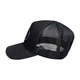 TRUCKER CAP – PITCH BLACK (PRE ORDER 2 WEEKS MAX)