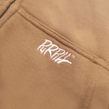 WASHED ZIP HOODIE - MOCHA (PRE ORDER 2-3 WEEKS)