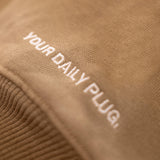 WASHED ZIP HOODIE - MOCHA (PRE ORDER 2-3 WEEKS)