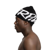 Main Logo Jacquard Beanie I Black