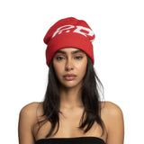 Main Logo Jacquard Beanie V2 I Red