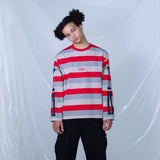 Striped Skeleton Longsleeve